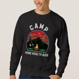 Sudadera Acompañante de salud del campamento residencial Re