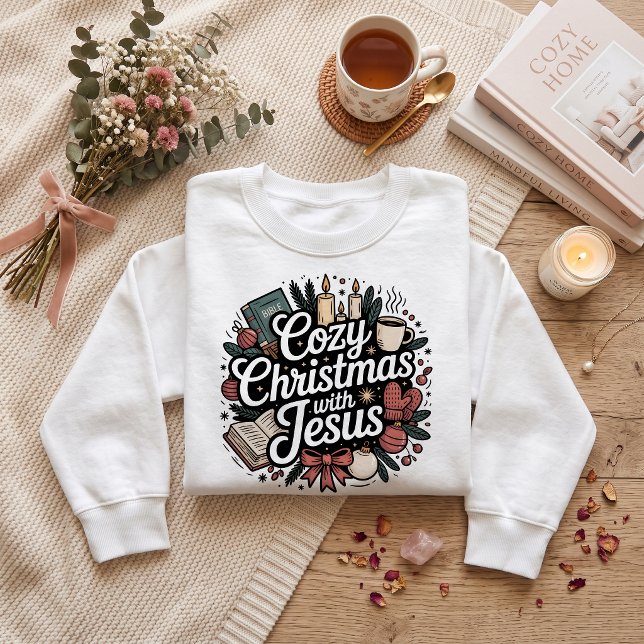 Sudadera Acosado con Jesús, Navidad  (Subido por el creador)
