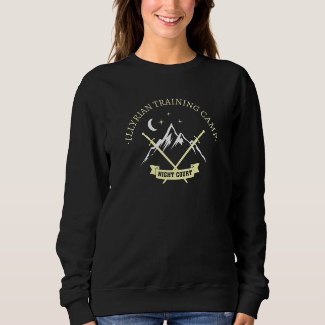 Sudadera Acotar Illyrian Training Camp Velaris Valkyrie (Anverso)