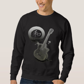 Sudadera Acoustic Guitar & Japanese Zen Circle
