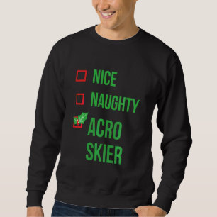 Sudadera Acro Skier Funny Pajama Navidades