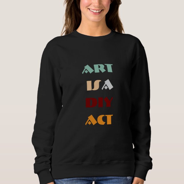 Sudadera Acta de arte (Anverso)