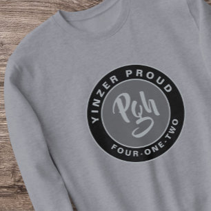 Sudadera Activewear Deportes Moda Yinzer Pgh Retro Fit
