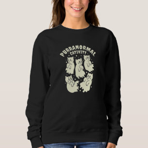 Sudadera Actividad paranormal gatuna Halloween