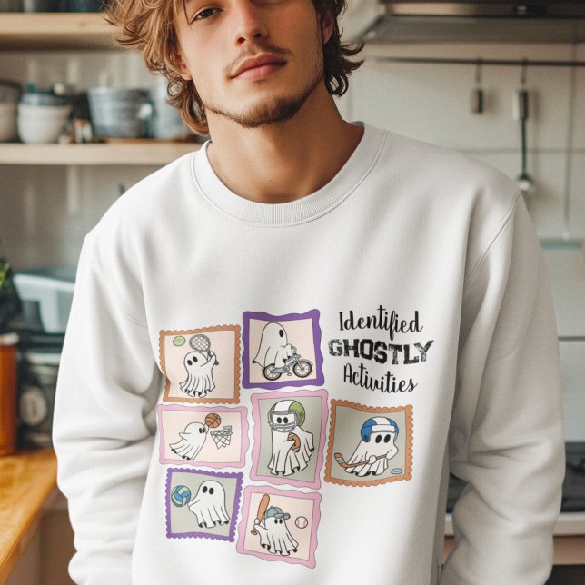 Sudadera Actividades fantasma - Fantasmas físicamente activ (This item is for display purposes only to illustrate the design element. )