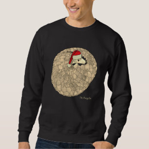 Sudadera Activismo por el Pangolín Duende de Navidad Animal