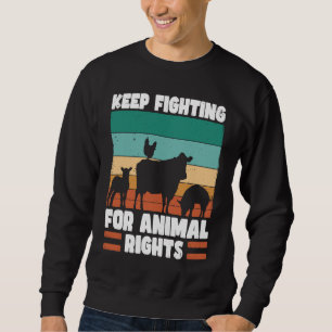 Sudadera Activista animal rescata derechos de conservación