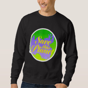Sudadera Activistas Hippies Salvan Este Planeta 70s
