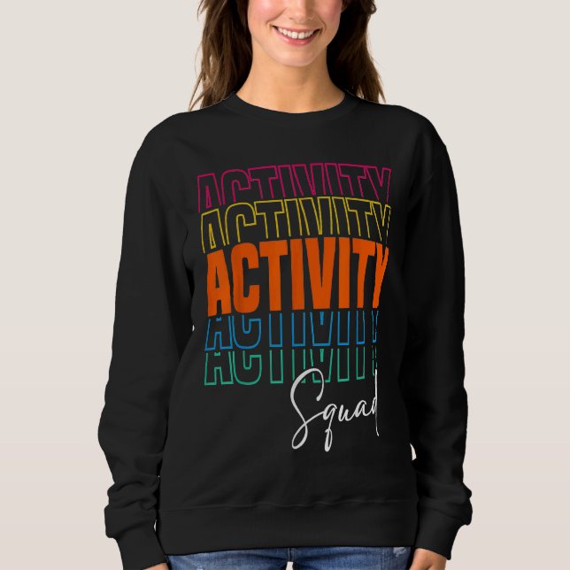 Sudadera Activity Assistant Squad Team Professionals Week D (Anverso)