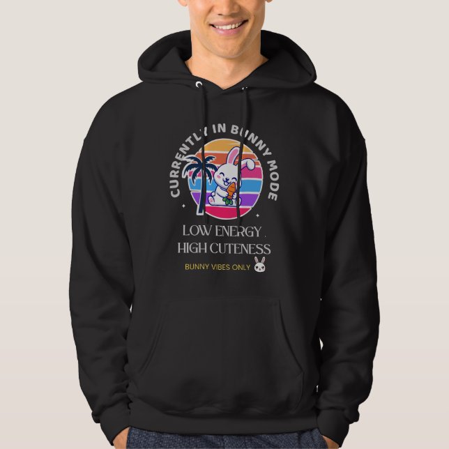 Sudadera Actualmente en modo conejito  (Anverso)
