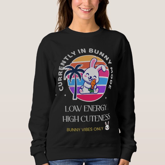 Sudadera Actualmente en Modo Conejo  (Anverso)