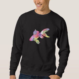 Sudadera Acuarela Agua dulce Pesca de Oro Mascota propietar