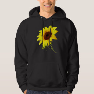 Sudadera Acuarela de girasol Floral Gráfico Inspirador