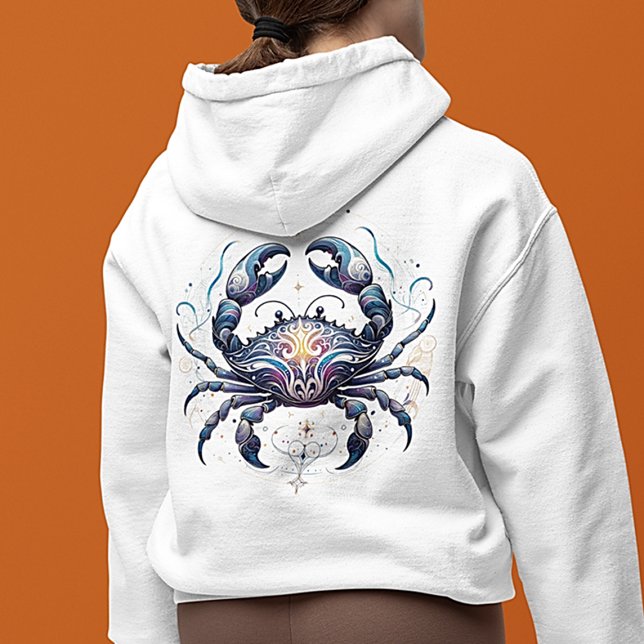 Sudadera Acuarela de moda Cáncer Zodiac Sweatshirt (Subido por el creador)