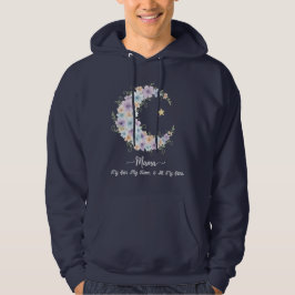 Sudadera Acuarela Floral Luna Mamá