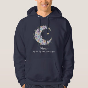 Sudadera Acuarela Floral Luna Mamá