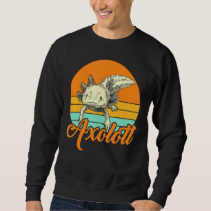 Sudadera Acuario de Axolotl Amphibian de Cute Axolotl Salam