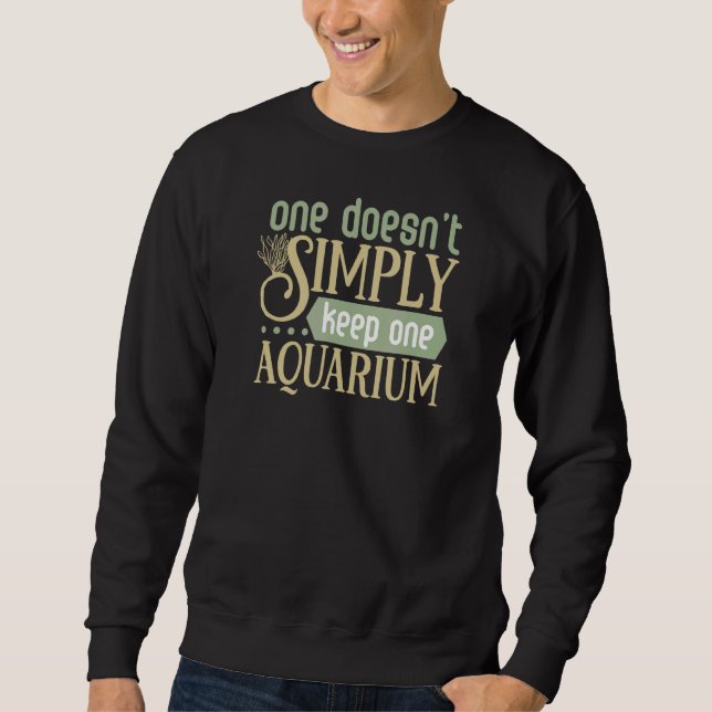 Sudadera Acuario de Fisher Fish Tank (Anverso)