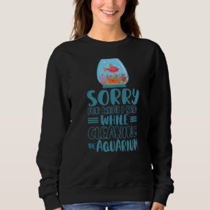 Sudadera Acuario de limpieza de peces Tanque Acuario Acuari