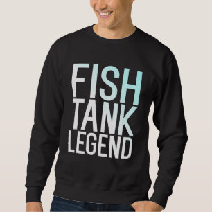 Sudadera Acuario de pescadores de la leyenda del tanque de