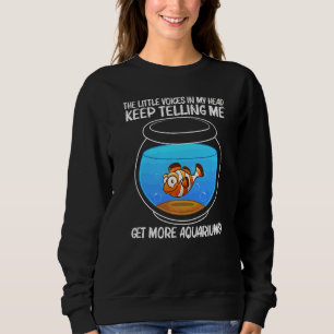 Sudadera Acuario Lindo Para Hombres Mujeres Acuarista Tanqu