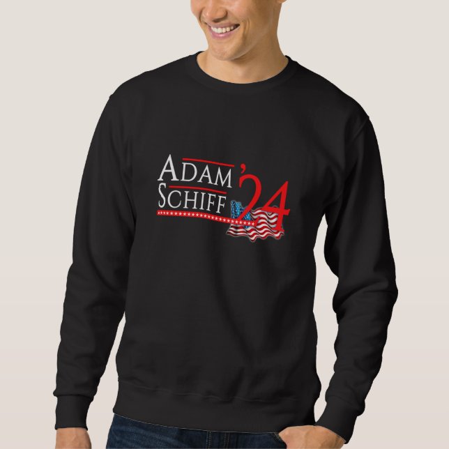 Sudadera Adam Schiff 2024 For US Senate California Democrat (Anverso)