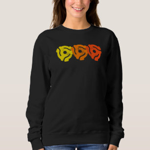 Sudadera Adaptador de registro 45 Adaptador de 45 Rpm Adapt