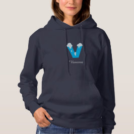 Sudadera Add your name to your hoodie (Letter V)