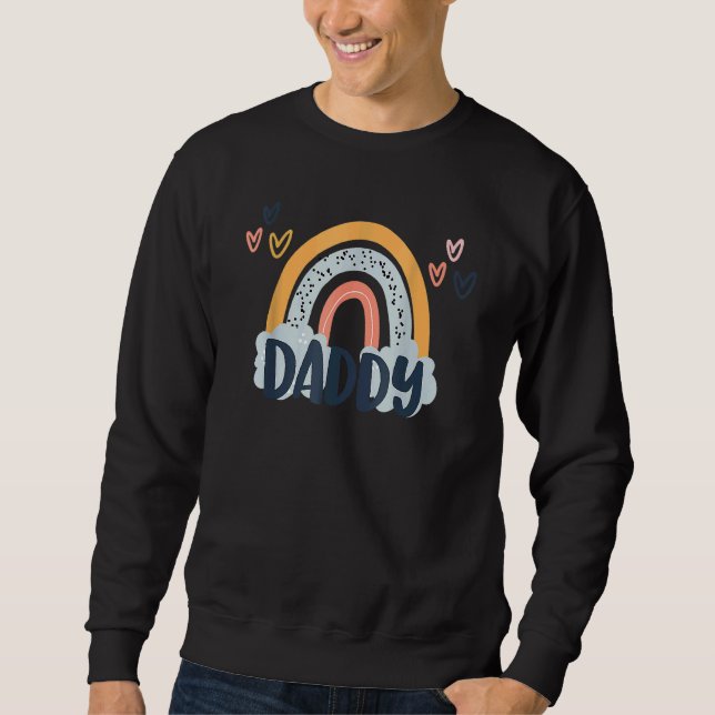 Sudadera Addy Boho Rainbow Birthday Matando a la hija de pa (Anverso)