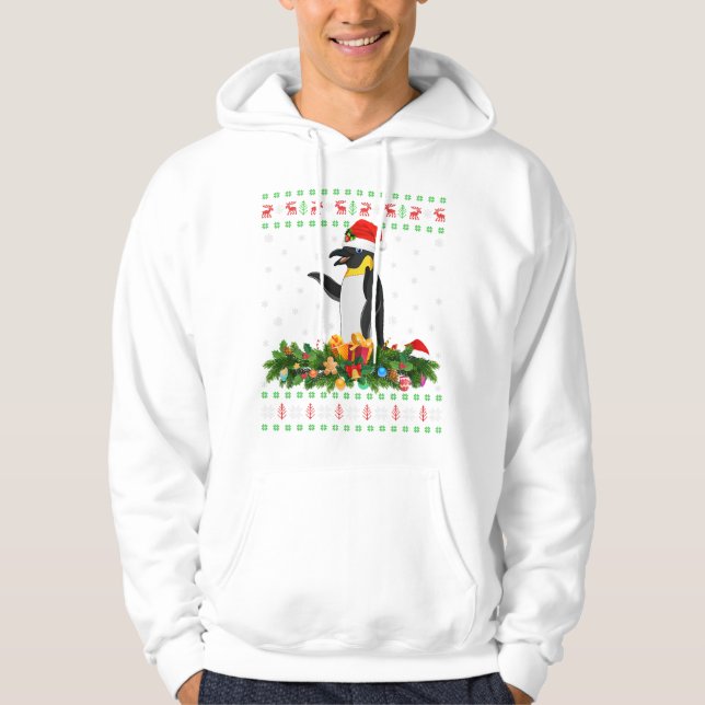 Sudadera adelie penguin bird love adelie penguin chri (Anverso)