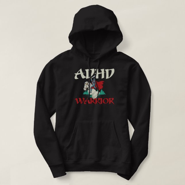 Sudadera ADHD ADHD Warrior (Diseño del anverso)