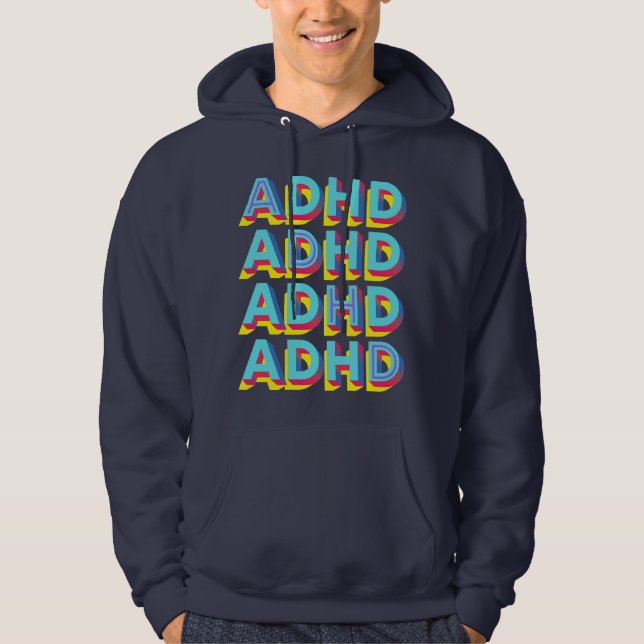 Sudadera ADHD Word (Anverso)