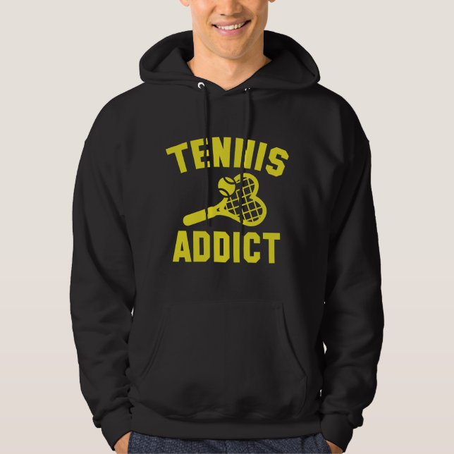 Sudadera Adicta al tenis (Anverso)
