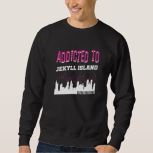 Sudadera Adicto A Jekyll Island Vacation Humor Trip Geo