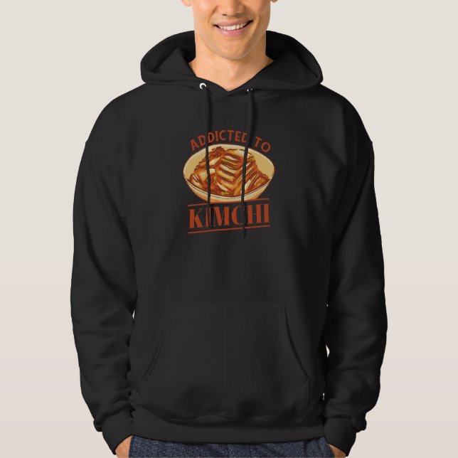 Sudadera Adicto a Kimchi Coreano Kimchi (Anverso)