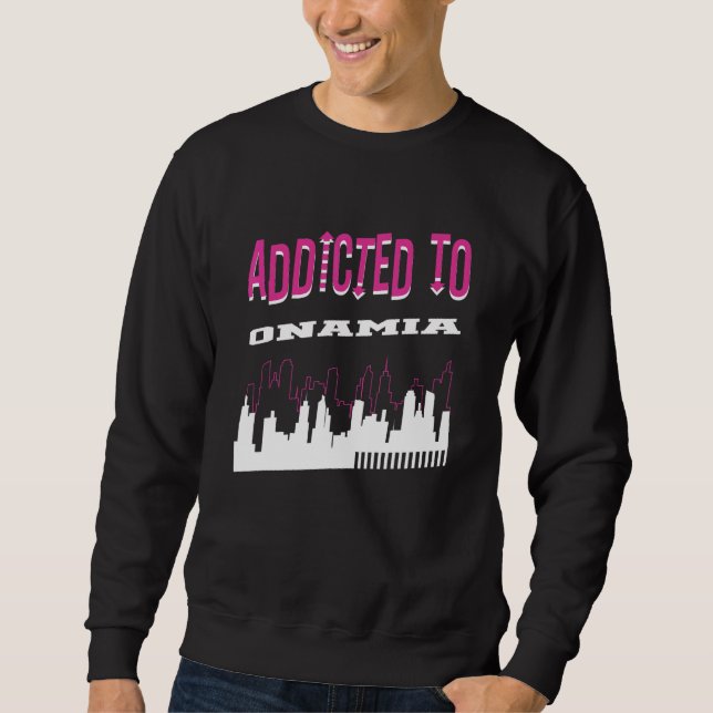 Sudadera Adicto A Onamia Vacation Humor Trip Minnesota (Anverso)