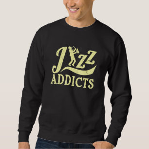 Sudadera Adicto de jazz saxofón
