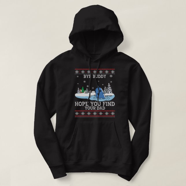 Sudadera Adios-Buda-Esperanza-Encuentras A Tu Papá Ballena  (Diseño del anverso)