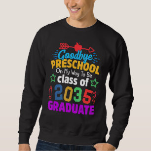 Sudadera Adiós Clase Preescolar 2035 Grad Hello Kinderg