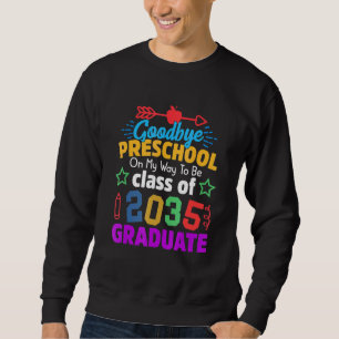 Sudadera Adiós Clase Preescolar 2035 Grad Hello Kinderg