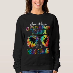 Sudadera Adiós Elemental Hola Summer Tie Dye Glasses La