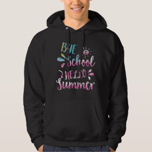Sudadera Adios Escuela Hola Summer Tie Dye Teacher 8