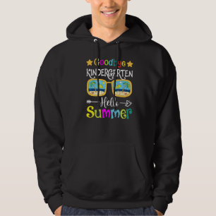 Sudadera Adiós Kindergarten Hola gafas de sol de verano