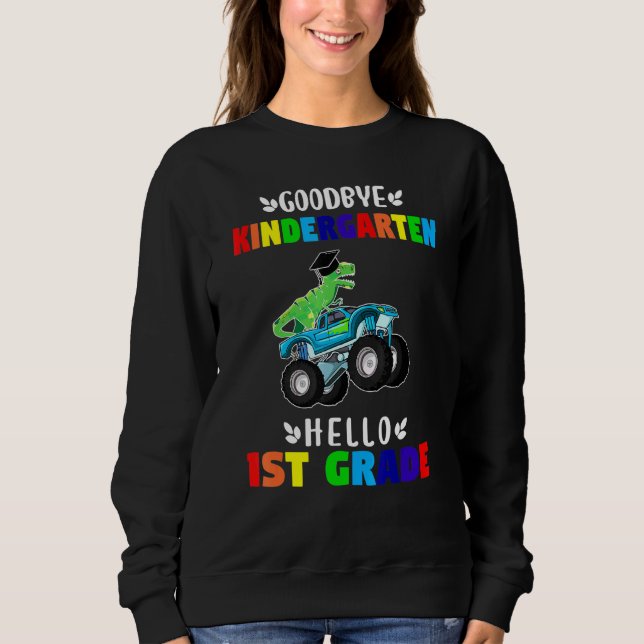 Sudadera Adiós Kindergarten Hola primer grado (Anverso)