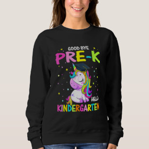 Sudadera Adiós Pre K Hello Kindergarten Magic Unicorn G