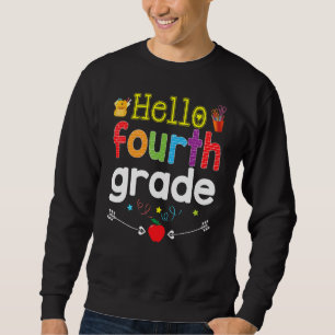 Sudadera Adiós Summer Hello 4º grado 4º Grader Teach