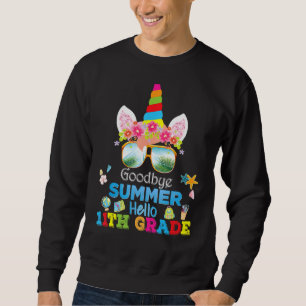 Sudadera Adiós verano Hola 11º grado Undécimo Unicornio B