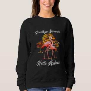 Sudadera Adiós Verano Hola Otoño Arce Flamenco Hoja Fa