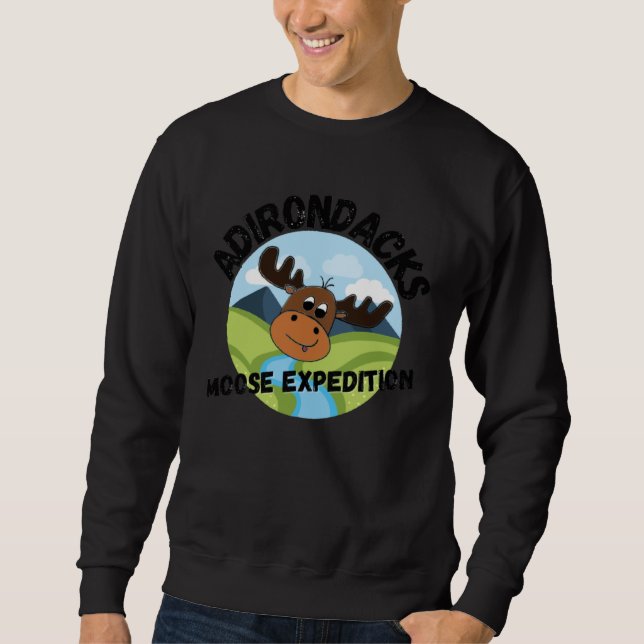 Sudadera Adirondacks Moose Expedition (Anverso)