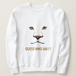 Sudadera Adivina el Animal: Leona | Reina Minimalista